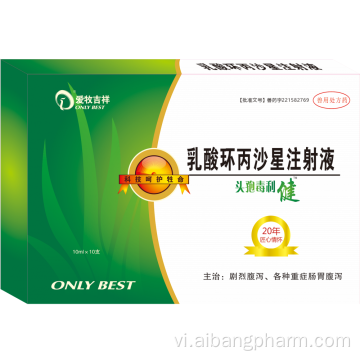 Ciprofloxacin tiêm truyền cho gia súc